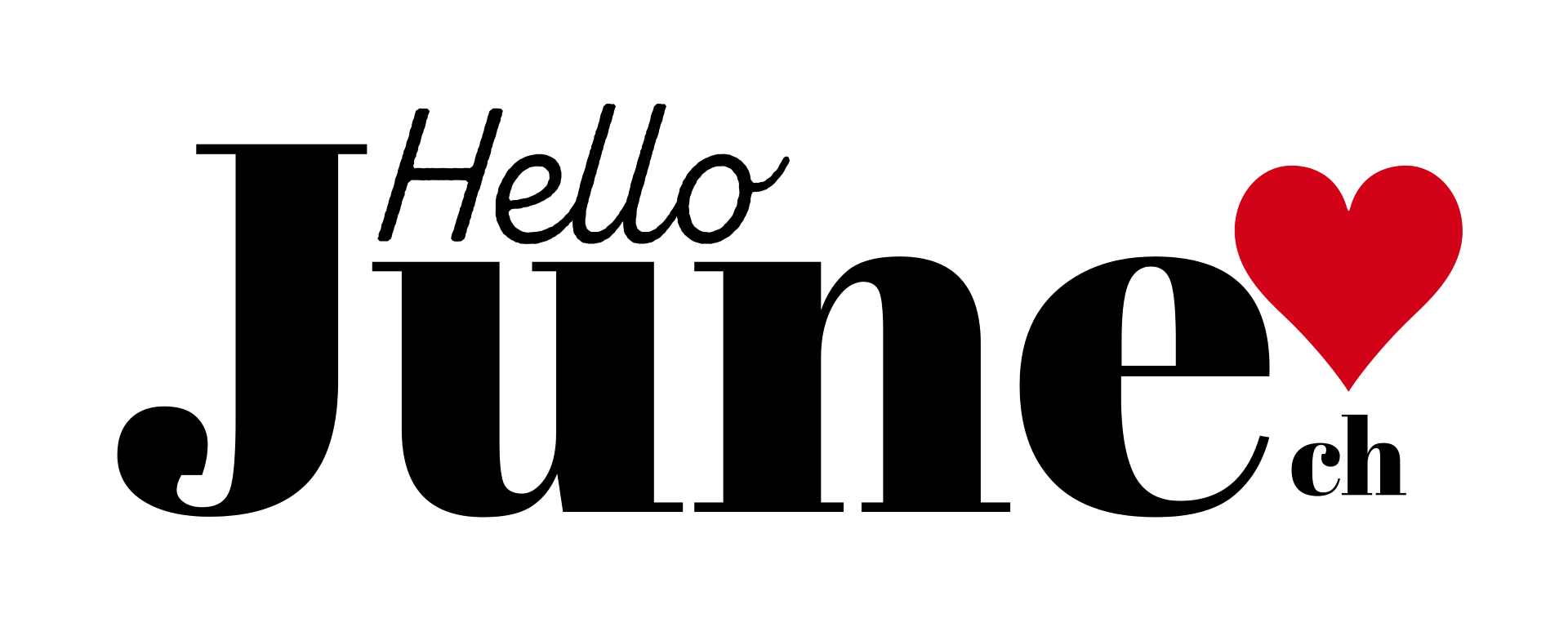 Logo noir sur blanc